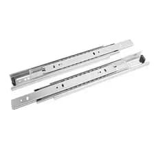 Par Corredica Telescopica Light De 25cm P/ Gaveta 30kg