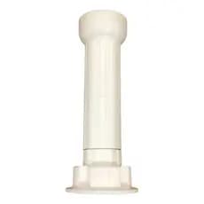 4 Pes Regulavel Moveis Armario Redondo 15 A 19cm - Branco