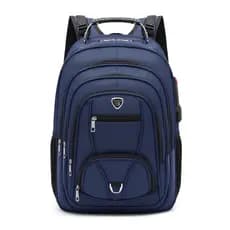 Mochila Notebook Impermeável Faculdade Trabalho Viagem Usb/Fone Cabo De Aço 20191