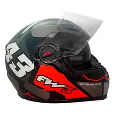 CAPACETE FW3 GTX 43 GRAFITE 58