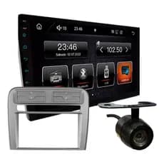 KIT CENTRAL MULTIMIDIA ROADSTAR 9 POL RS7009BR SLIM CARPLAY FIAT PUNTO 2008 A 2014