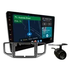 KIT CENTRAL MULTIMIDIA ROADSTAR 9 POL RS915BR ANDROID CARPLAY VW AMAROK 2017 A 2022