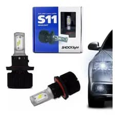 LAMPADA LED HEADLIGHT S11 H13 6000K 35W 4000LM SHOCKLIGHT