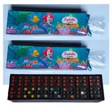 Jogo de Dominó Personalizado A Pequena Sereia - Dominó de Plástico Infantil Lembrancinha, brinde festa