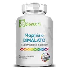 Magnésio Dimalato 120 Cápsulas 500mg Bionutri