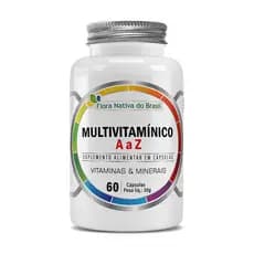 Multivitamínico de A a Z AZ Caps 30g (60 cápsulas) - Flora Nativa