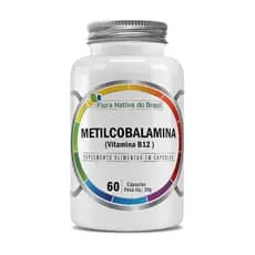 Vitamina B12 Metilcobalamina 60caps - Flora Nativa