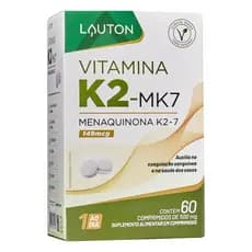Vitamina K2 Mk7 Menaquinona 149mcg (60 cápsulas) - Lauton