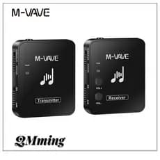 M-VAVE WP-10 2.4G monitor de fone de ouvido sem fio transmissor receptor suporta estéreo mono e gravação de telefone
