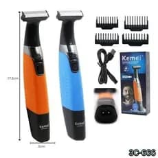 Kemei KM-1910 Máquina de cortar cabelo recarregável e à prova de água Máquina portátil para uso doméstico