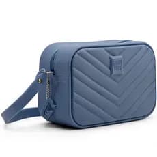 Bolsa Feminina Guará Básica Com Alça Ajustável Chaveirinho e Acompanha Saquinho