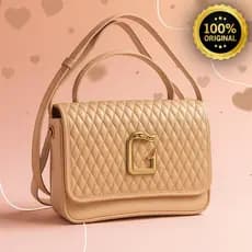 Bolsa Feminina Retangular Luxo com Alça Transversal Elegante