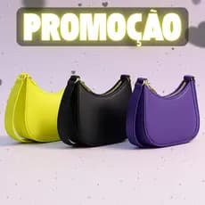 Bolsa Feminina Meia Lua Moderna Com Alça Transversal Estilosa Para Moda