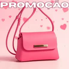 Bolsa Feminina Crossbody Elegante Estilo Blogueira Sofisticada e Super Versátil