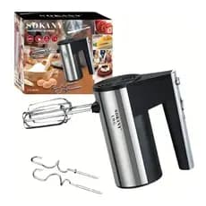 Batedeira De Mão 220v 5 Velocidades Planetária Elétrica 4Em 1 INOX Misturador De Massas Para Bolo Receitas
