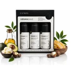 Kit Tratamento Capilar Cera Vegana Luxel Pós-química 600ml