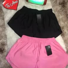 KIT 2 short tactel feminino casual saida de praia corrida shorts academia shortinho caminhada