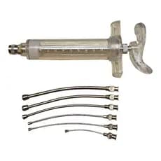 KIT SERINGA 20ml + 6 PONTEIRAS INOX