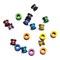 20 Anilhas Alumínio Marcação 4.0mm - Periquito Australiano, Forpus