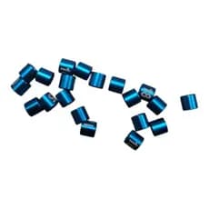 20 anilhas Alumínio 3.0mm numeradas 01 - 20 - Canário