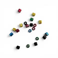 10 ANILHAS DE ALUMÍNIO ABERTAS 2.2mm