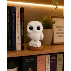 Coruja Harry Potter Estilo Hedwig Decorativa Colecionável Presente Geek Enfeite para Estante de Livros⭐ - ENVIO RÁPIDO!!