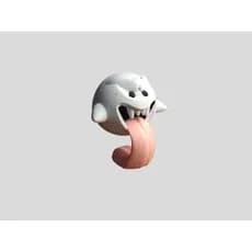 Boo Ghost Fantasma Super Mario - Estatueta Decorativa Setup Gamer Presente Decoração - ENVIO RÁPIDO!!!