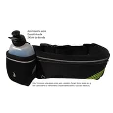 Pochete porta Garrafa Corrida Bike Caminhada Ciclismo Celular até 7,5 Polegadas c Garrafinha Gratis