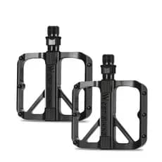 Par Pedal Plataforma West Biking Alumínio 3 Rolamentos Eixo 9/16 Leve | GRAU MTB Speed Bike Preto