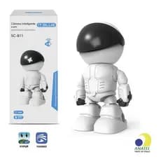Camera Ip Full Hd 1080p Inteligente Rastremento Automatico it-blue