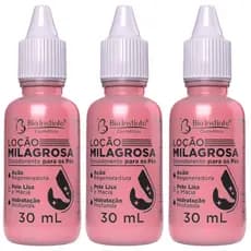 Kit 3 Gota Milagrosa Unhas Fungos Pés Ressecado Bio Instinto
