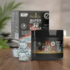 Gel Massagem 30 Ervas Dores Corpo Mary Life 250g Gelo Quente