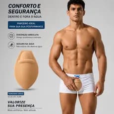 Bojo Masculino Enchimento Para Cueca e Sunga Volume Natural Anatômico Confortável