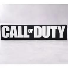 Letreiro Decorativo Call of Duty – Decoração Gamer / Sala de Jogos / Quarto Geek