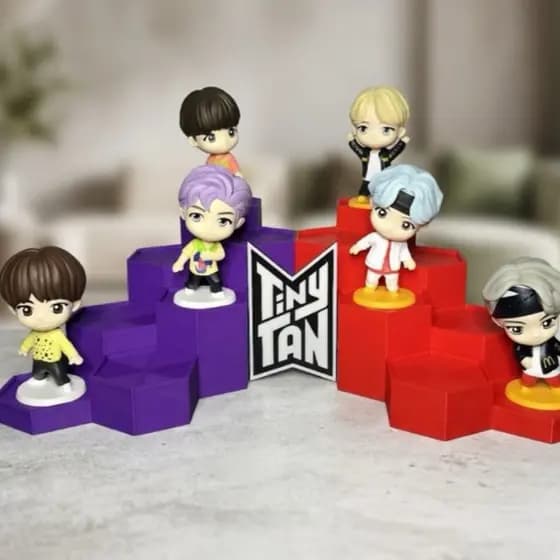 Base para Tinytan BTS coleção completa