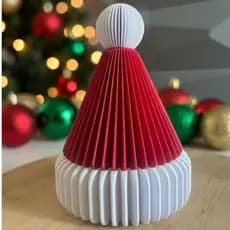 Decoração de Natal - Chapéu de Natal Decorativo com Tigela – Porta Doces e Enfeite- decoração natalina.