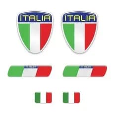 Kit Adesivo Resinado Coluna Placa Escuso e Paralama Fiat Italia