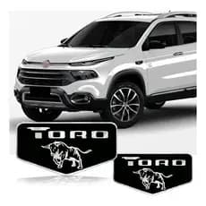 Par Emblema Brasão Lateral Toro 2017 2018 2019 2020 2021 2022 Resinado