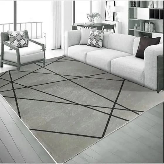 Tapete De Quarto/sala 100x140 Elegante Sem Pelo Promoção