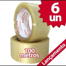 fita adesiva 100 e 150 metros promoçao queima de estoque
