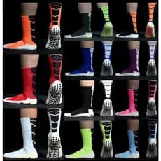 Kit 6 Pares De Meia Esportiva Antiderrapante Academia Algodao Resistente