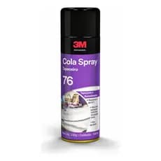 Adesivo Cola Spray 76 3m Tapeceiro Carpet Couro Tecido 550ml