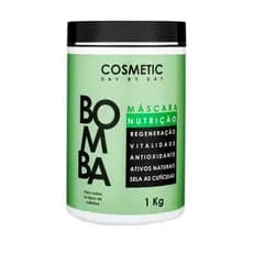 Máscara de Tratamento Bomba 1kg – Máscara Capilar Nutrição Profunda e Força + Reposição de Massa