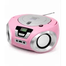 Radio Retro Micro System 1200 Watts Reprodutor CD Pendrive USB com Bluetooth Bivolt