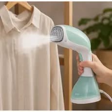 Vaporizador de Roupas Portátil RAF 1400W Steamer Passadeira a Vapor Vertical Mão Tira Rugas Viagem 220V
