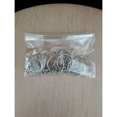 Argola para chaveiros - Kit com 10 unidades