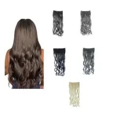 Cabelo Aplique Tic Tac Ondulado 60cm Identico Humano