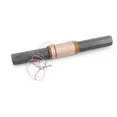 Bastão D Ferrite C/ Bobina E Fios D Bronze P/ Antena D Rádio