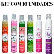 KIT 10 PERFUME INTIMO SENSUAL