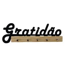 Porta Chave Mdf Decorativo  Gratidão Welcome